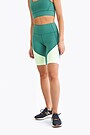 Biker shorts 2 | GREEN/ KHAKI / LIME GREEN | Audimas