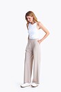 Wide leg Sensitive® trousers 1 | BROWN | Audimas