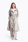 Long adjustable waist parka 4 | BROWN | Audimas