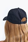 Cotton peaked cap 3 | BLACK | Audimas