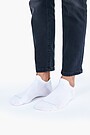 Short cotton sports socks 1 | WHITE | Audimas