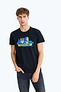 Stand with Ukraine – short sleeve T-shirt 1 | JUODA1 | Audimas