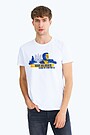 Stand with Ukraine – short sleeve T-shirt 1 | WHITE P10 | Audimas