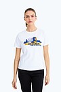 Stand with Ukraine – short sleeve T-shirt 1 | WHITE | Audimas
