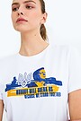 Stand with Ukraine – short sleeve T-shirt 2 | WHITE | Audimas