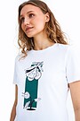 Green way to live T-shirt 2 | WHITE | Audimas