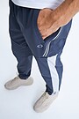 Drawstring wowen trousers 4 | BLUE | Audimas