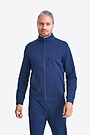 Organic cotton zip-through jacket 1 | BLUE | Audimas