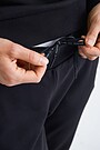 Entry cotton terry sweatpants 4 | BLACK | Audimas