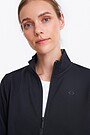 Stretch zip-through jacket 3 | BLACK | Audimas