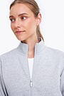 Stretch zip-through jacket 3 | GREY | Audimas