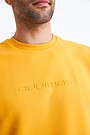 Printed cotton sweatshirt 2 | YELLOW/ORANGE | Audimas