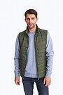 Thermore insulated padded vest 3 | GREEN/ KHAKI / LIME GREEN | Audimas