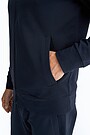 Organic cotton zip through hoodie 4 | BLACK | Audimas