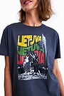 T-Shirt  „Women's national team in silver“ 2 | GREY | Audimas