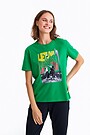 T-Shirt  „Women's national team in silver“ 1 | GREEN | Audimas