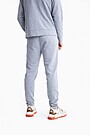 Organic cotton slim fit sweatpants 3 | GREY | Audimas