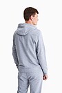 Organic cotton zip through hoodie 2 | GREY | Audimas