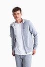 Organic cotton zip through hoodie 4 | GREY | Audimas