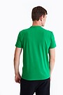 Cotton printed t-shirt 5 | GREEN | Audimas