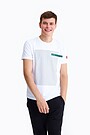 Cotton printed t-shirt 1 | WHITE | Audimas