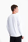 Cotton long sleeve t-shirt 2 | WHITE | Audimas