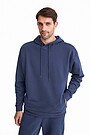 Oversized organic cotton hoodie 1 | GREY | Audimas