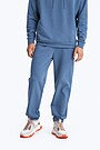 Organic cotton French terry sweatpants 2 | BLUE | Audimas