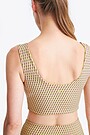 Printed sports bra 3 | YELLOW/ORANGE | Audimas