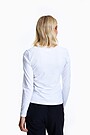 Cotton long sleeve top 2 | WHITE | Audimas
