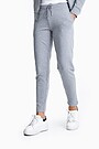 Organic cotton fitted sweatpants 2 | GREY/MELANGE | Audimas