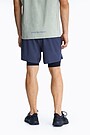 Double layer sports shorts 4 | GREY | Audimas