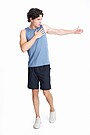 Active functional t-shirt 1 | BLUE | Audimas