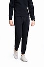 Organic cotton slim fit sweatpants 2 | BLACK | Audimas