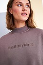 Organic cotton crewneck 2 | BROWN | Audimas