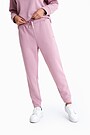 Organic cotton fleece sweatpants 2 | PINK | Audimas