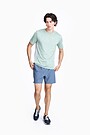 Lightweight stretch fabric shorts 1 | BLUE | Audimas