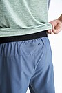 Lightweight stretch fabric shorts 4 | BLUE | Audimas