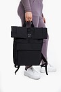 Medium size backpack 2 | BLACK | Audimas