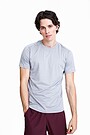 Active functional t-shirt 1 | GREY/MELANGE | Audimas