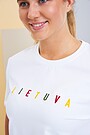 Lithuanian Basketball Centenary T-shirt 2 | WHITE E99 | Audimas