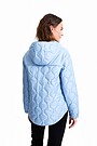 Short quilted transitional jacket 2 | BLUE | Audimas