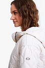 Short oversized quilted jacket 3 | WHITE | Audimas