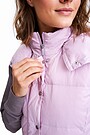 Puffer down vest 3 | PINK | Audimas