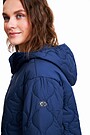 Short quilted transitional jacket 3 | BLUE | Audimas