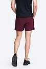 Stretch fabric shorts 4 | BURGUND | Audimas