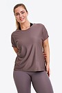 Active functional t-shirt 1 | BROWN | Audimas