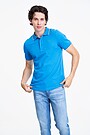 Organic cotton polo t-shirt 1 | BLUE | Audimas