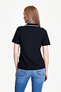 Modal short sleeve top 2 | BLACK | Audimas