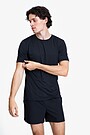 Relaxed fit training t-shirt 1 | BLACK | Audimas